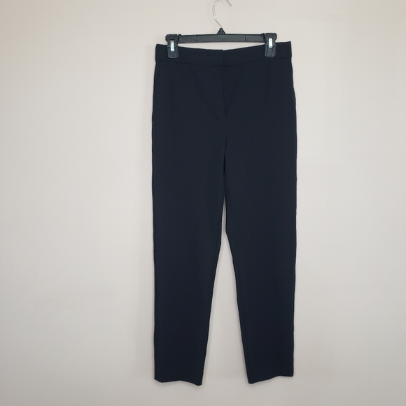 Maxmara pegno vanadio high rise pants black trousers US 8 - Picture 3 of 11